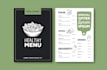 design modern menu restaurant menu digital menu