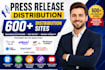 do UK press release, UK press release writing, UK press release distribution