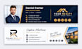 do clickable real estate HTML email signature, animated signature, email footer