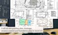 do site grading plan, drainage erosion control and foundation plan in autocad