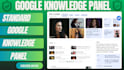 create a google knowledge panel or graph for any category