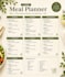 create a custom healthy weight loss meal planner