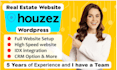 houzez real estate website development and customization