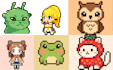 create custom pixel nft art collection for you