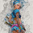 make anime tattoo design