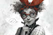 superhero comic cartoon character