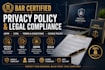 draft a privacy policy and terms and condition