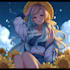 create dynamic anime action scene illustration