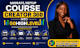 migrate course creator 360 coach funnel go high level funnel website automation
