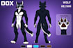 draw custom furry ref sheet fursona ref sheet anthro furry oc character design