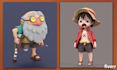 sculpt cute 3d character models