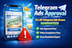 fix telegram ad fix declined telegram ads, telegram ads