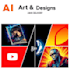 professional   ai generated art and designs