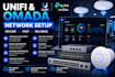 setup and configure your unifi or omada wifi network