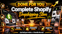 build a complete done for you ai shopify dropshipping store in your niche
