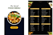 design modern menu restaurant menu digital menu
