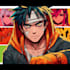 make cute anime couple and matching pfp art