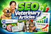 write SEO optimized veterinary medicine, animal health articles