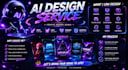 ai design for profil avatar for u