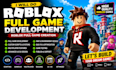 roblox full game development, roblox full game creation, roblox game