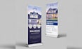 design retractable banner and roll up banner