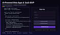 aipowered web app saas mvp internal tool