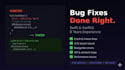 fix bugs and improve your ios swift or swiftui app