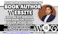 author website redesign, revamp author website, wordpress author website