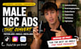 create high converting male ugc ads for tiktok and meta brands
