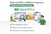 build goaffpro affiliate program, referral tracking system, firstpromoter