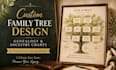create a professional ancestry family tree design