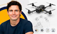 drone cad, robotics assembly blueprint, uav manufacturing drawing expert studios