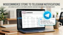 build your wordpress website or landing page with telegram lead notifications