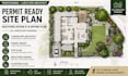 do permit ready site plan backyard landscape planting plan  and landscape plan