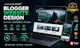 design blogger website customization and SEO