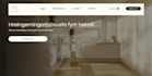 create a professional and modern website