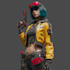make cyberpunk character art