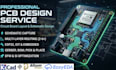 do pcb design schematic circuit design pcb layout fabrication gerber bom
