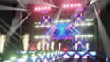 design stage design, 3d lighting stage with 3d rendering design