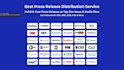 do press release distribution crypto press release redesign presentation UK film