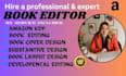 do proofread edit format line edit manuscript novel book
