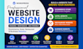 create wordpress ecommerce store, hotel restaurant business website design