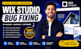 fix wix studio mobile responsiveness, bugs, cms, and velo issues
