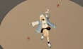 model rig animate retro 3d low poly character in ps1 ps2 n64 y2k style
