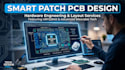 idesign smart patch pcb and embedded systems using nrf52840