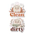 design clean dirty dishwasher magnets for amazon sellers