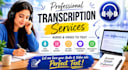 write a perfect transcription in english