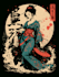 do a japanese t shirt illustration