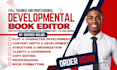 developmental edit fiction novels, proofread memoir, romantasy book editor
