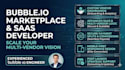 build bubble io marketplace website multi vendor saas web app development